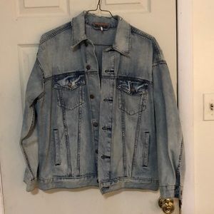 Free People Denim Trucker Jacket